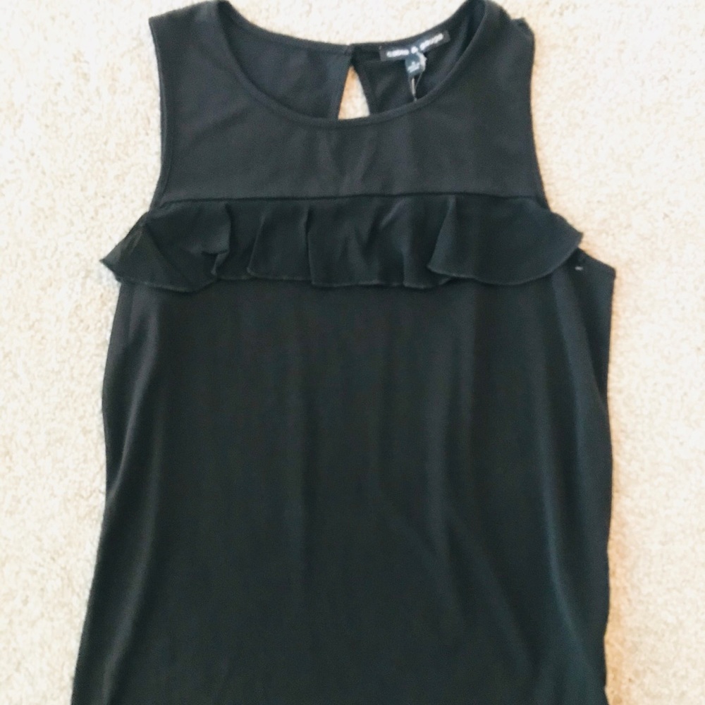 New cable & gauge sleeveless small Top